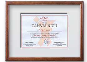 EESTEC Recognition Award ZIRA