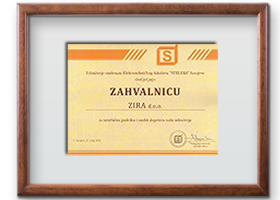 STELEKS Recognition Award ZIRA